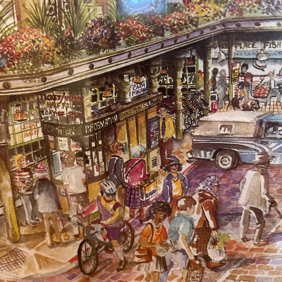 Sarah Clementson Yaeger - PRINT #124 Pike Place Market - numbered 1,392/2000 - Picture 5 of 9